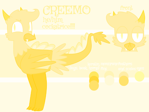 creemo the cockatrice!!!