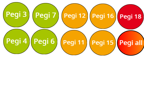 Pegi Buttons for Beat Up Games V2 (Free to Use)