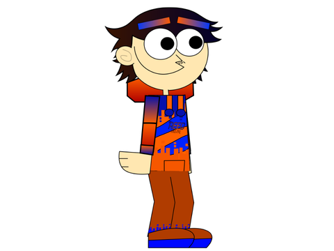 Me in butch Hartman style (Nickelodeon show)