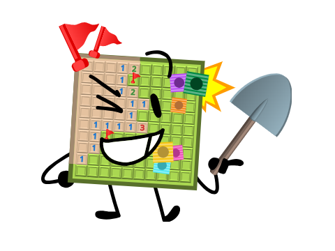 Minesweeper but it's MINE sweeper