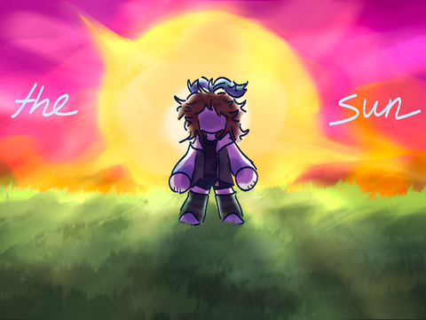 the moon will sing a song for me~