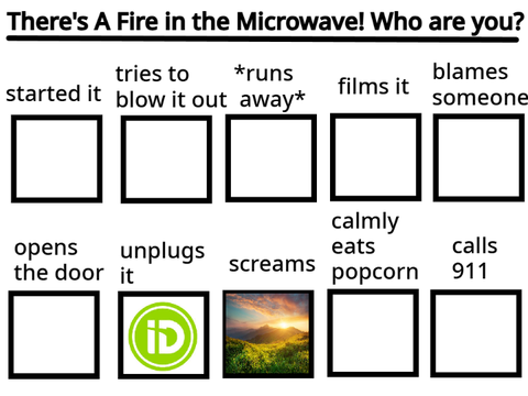 There's a Fire in the Microwave! Who are you?  remix