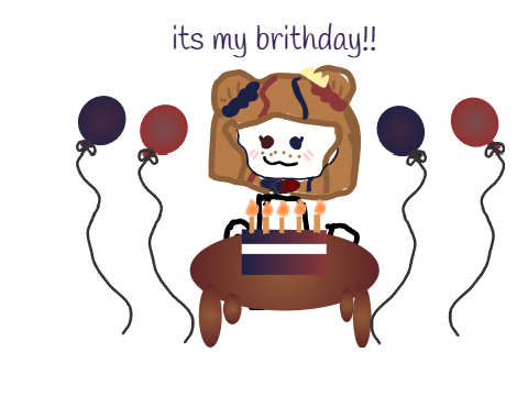 its my b-day!