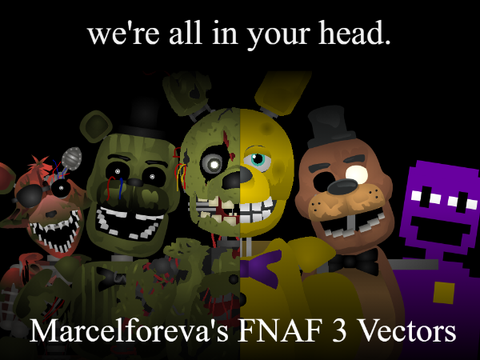 FNAF 3 Vectors