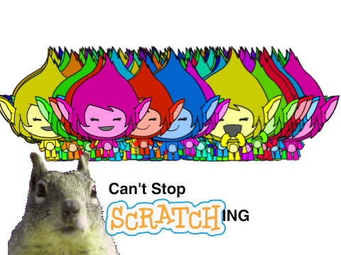 Can't stop Scratching