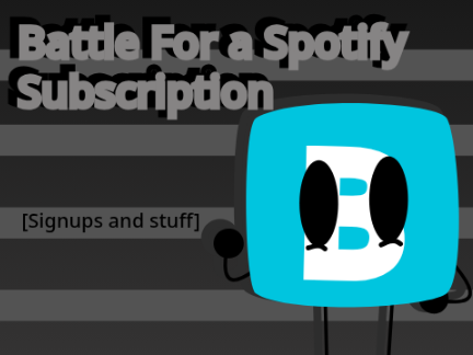 Battle For a Spotify Subscription
