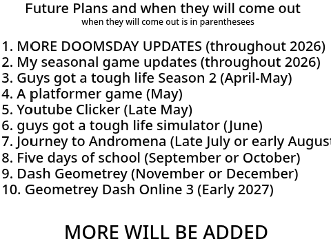 MY OFFICIAL FUTURE PLANS