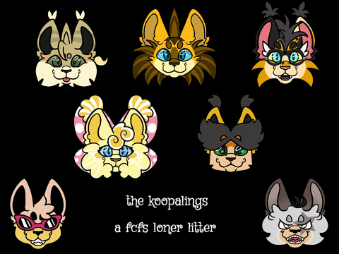 (CLOSED) the koopalings - a fcfs loner litter