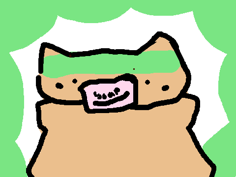 Wash churro's belly
