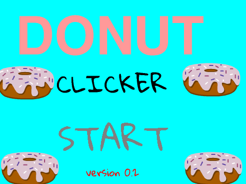 The Donut Clicker Béta-version