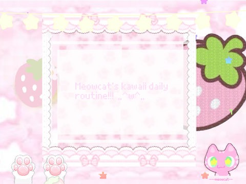 ｡?°‧⭑.ᐟmeowcats kawaii vlog｡?°‧⭑.ᐟ 