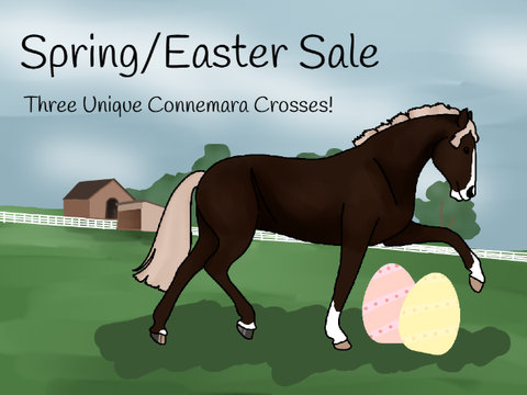 Spring/Easter Sale | Three Unique Connemara Crosses!