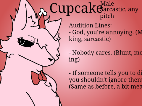 Cupcake audition:3