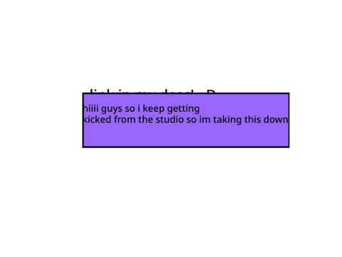 ever wanted to bake?(I got kicked out of the studio)