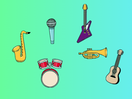 Instruments (make music) 