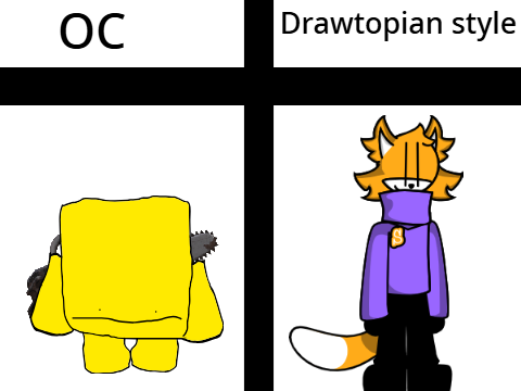 I'll make your OC into a Drawtopian remix