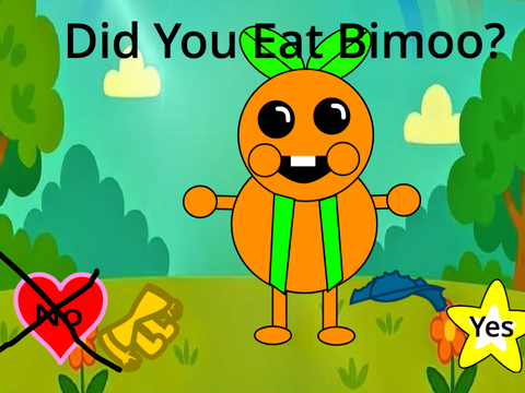 I ATE BIMO!