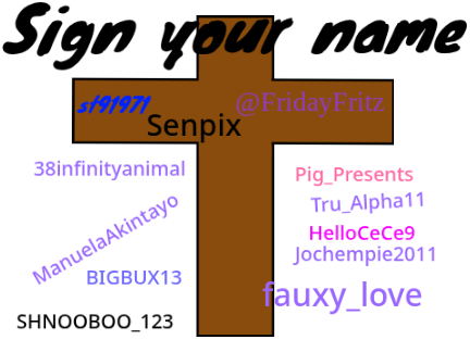 Remix and sign your name if you believe in Jesus!  remix remix