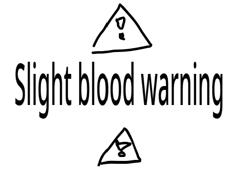 (slight blood warnign!) Two appligen drawings i maded