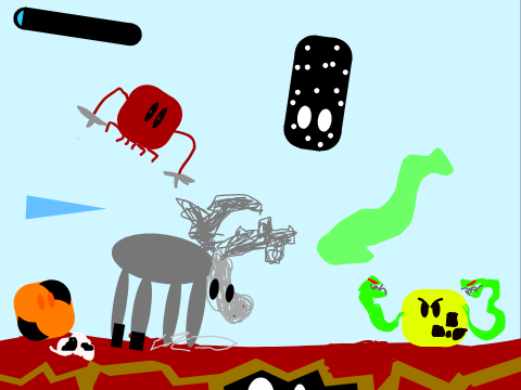 Elemental Arena blood takes over