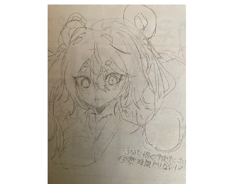【ママに会いたい】描かせていただきました。