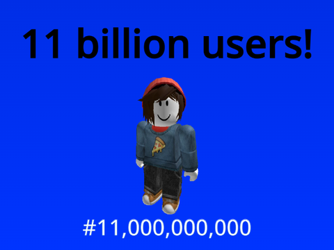 Roblox has reached 11 billion users!