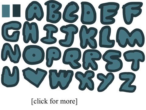 Cool Drawn Letters