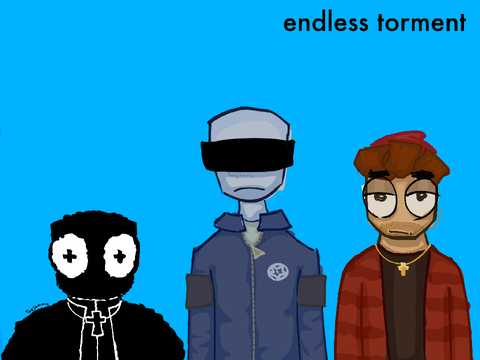 Endless torment trio does the weezer pose