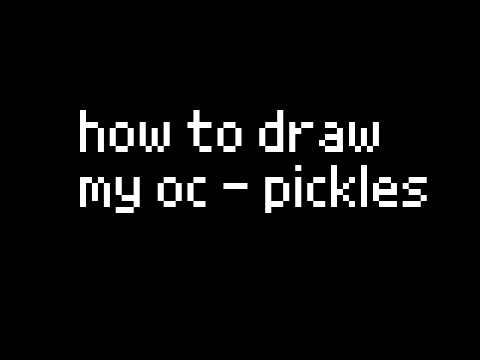 how to draw my oc tutorial