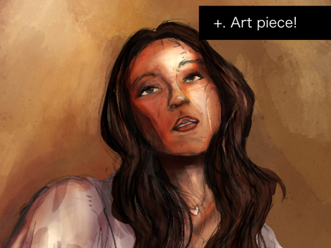 +. Of a Woman, art piece
