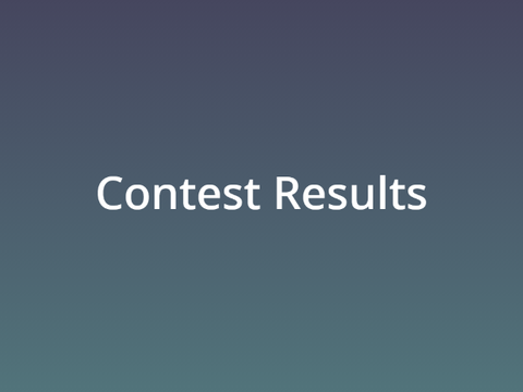 Contest Results