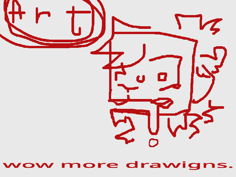 i be drawin 