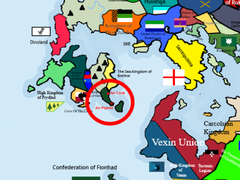 New territory claimed - two settlements