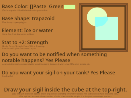 Adventure Tank Thing! Entrance Subission 