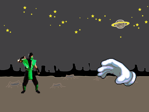 MK1 Reptile vs Crazy Hand