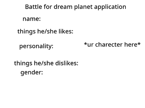 BFDP application [..CLOSED]