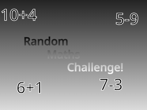 Random Maths Challenge! #games #sds