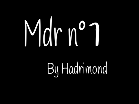 Mdr n°1