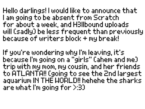IMPORTANT ANNOUNCEMNT (absence announcement)