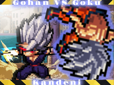 Goku VS Gohan (Test Animation, Unrusting)