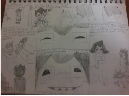 my comic for art RAHHH (its homestuck.)
