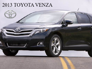 2013 Toyota Venza LE (ALPHA)