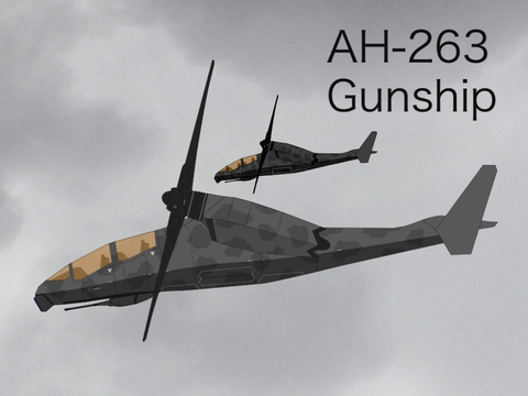 AH-263 Gunship 50機購入