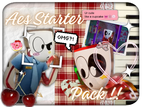 ≡;- ꒰ °Aᧉ᩠ִ໋֗࣪꯱ָׂ starter f2u pack ꒱