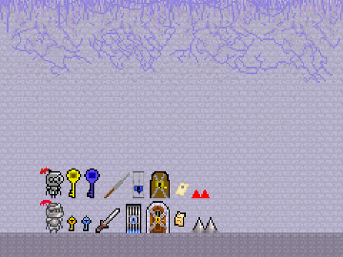 Crypt of the Keys Sprite Concepts