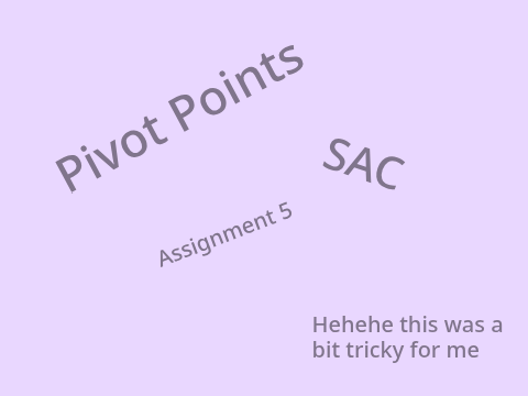 SAC assignment 5