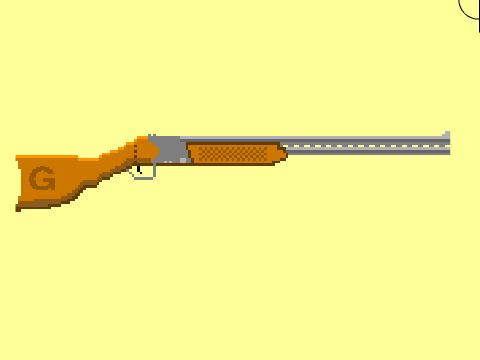 HUNTING RIFEL    ( duble shot gun)