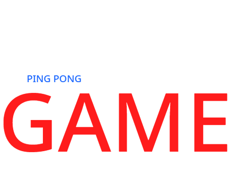 not a trashy ping pong game
