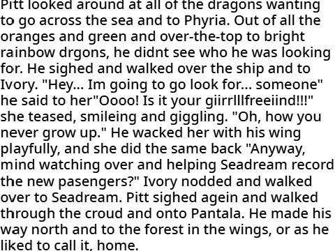 The Open Seas ~A WOF Au~ Book 1 Chapter 1