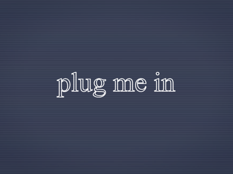 plug me in - short AMV